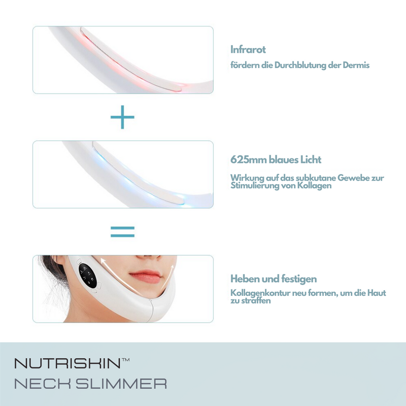 NutriSkin™ | Microcurrent Facial Neck Slimmer