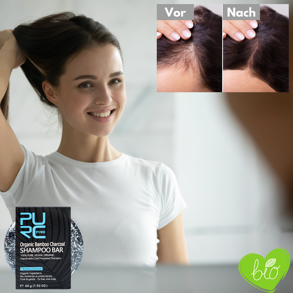 Pure HaarwuchsBar ™ | Haarwuchs Ingwer Shampoo Bar (1+1 GRATIS)
