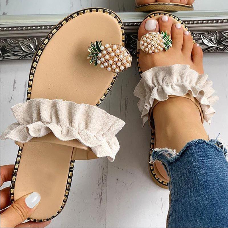 Clara Pineapple Sandals™ | Ein Blickfang für Ihre Füße