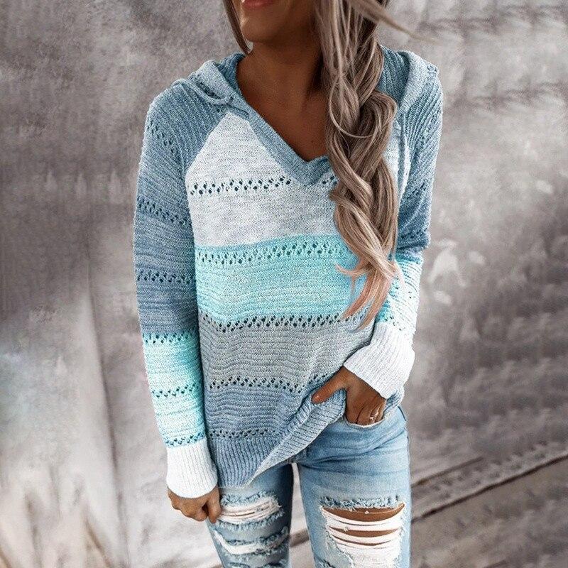 Luna Knitted Hoodie™ | Ideal für Sommerabende!