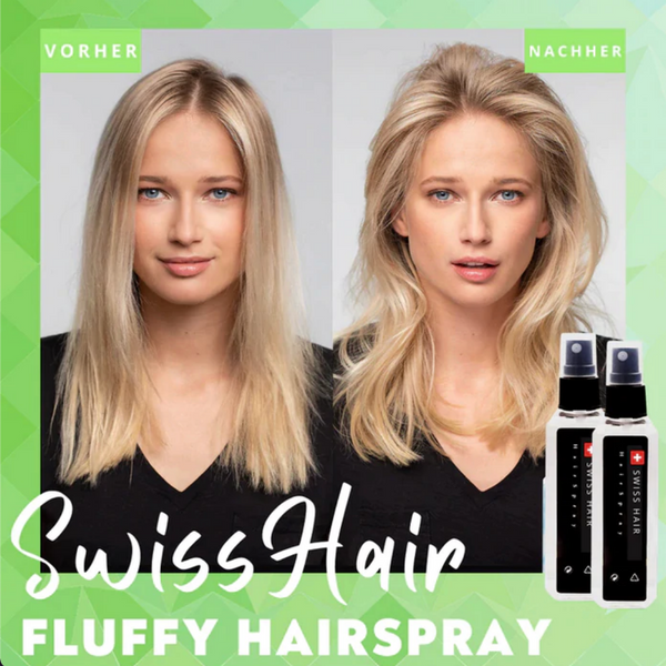 SwissHair™ Volumen-Spray | Verabschiede dich von dünnem Haar